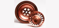 Copper Finish Strainers & Disposal Flanges